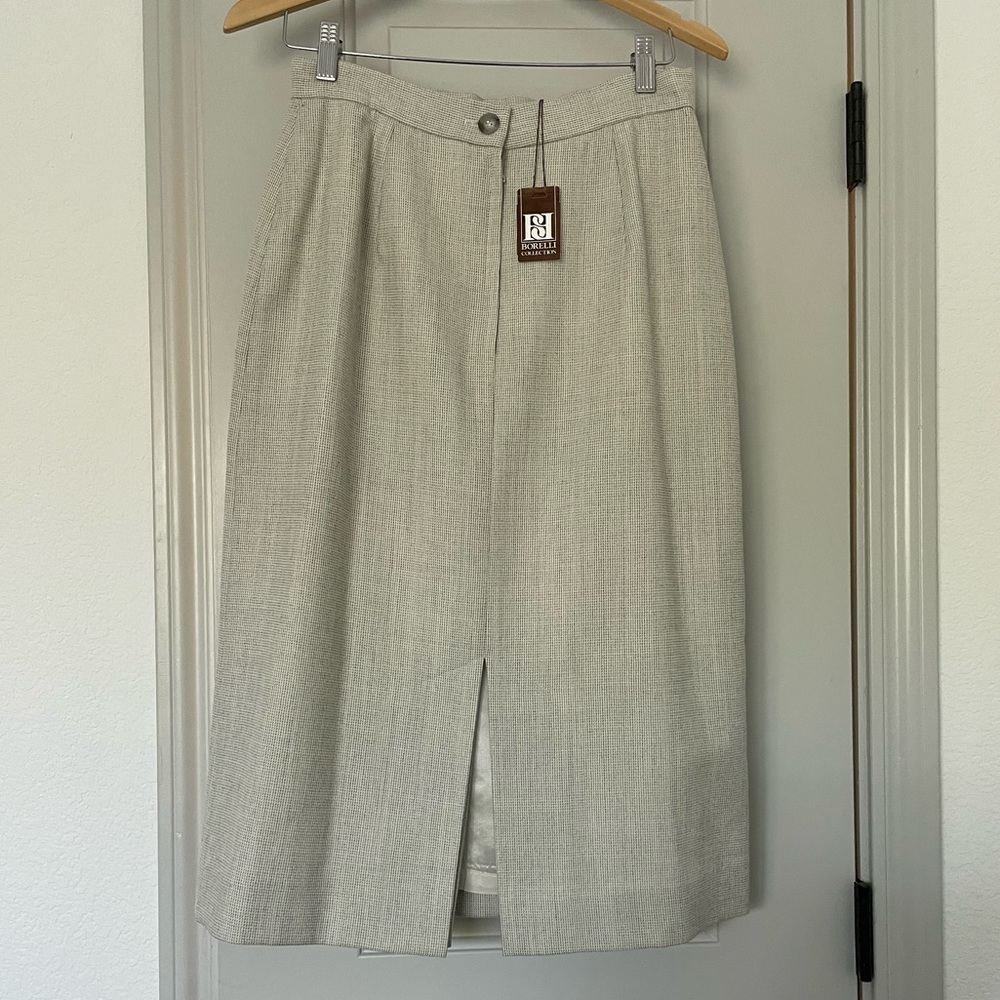 Vintage Wool Borelli Skirt